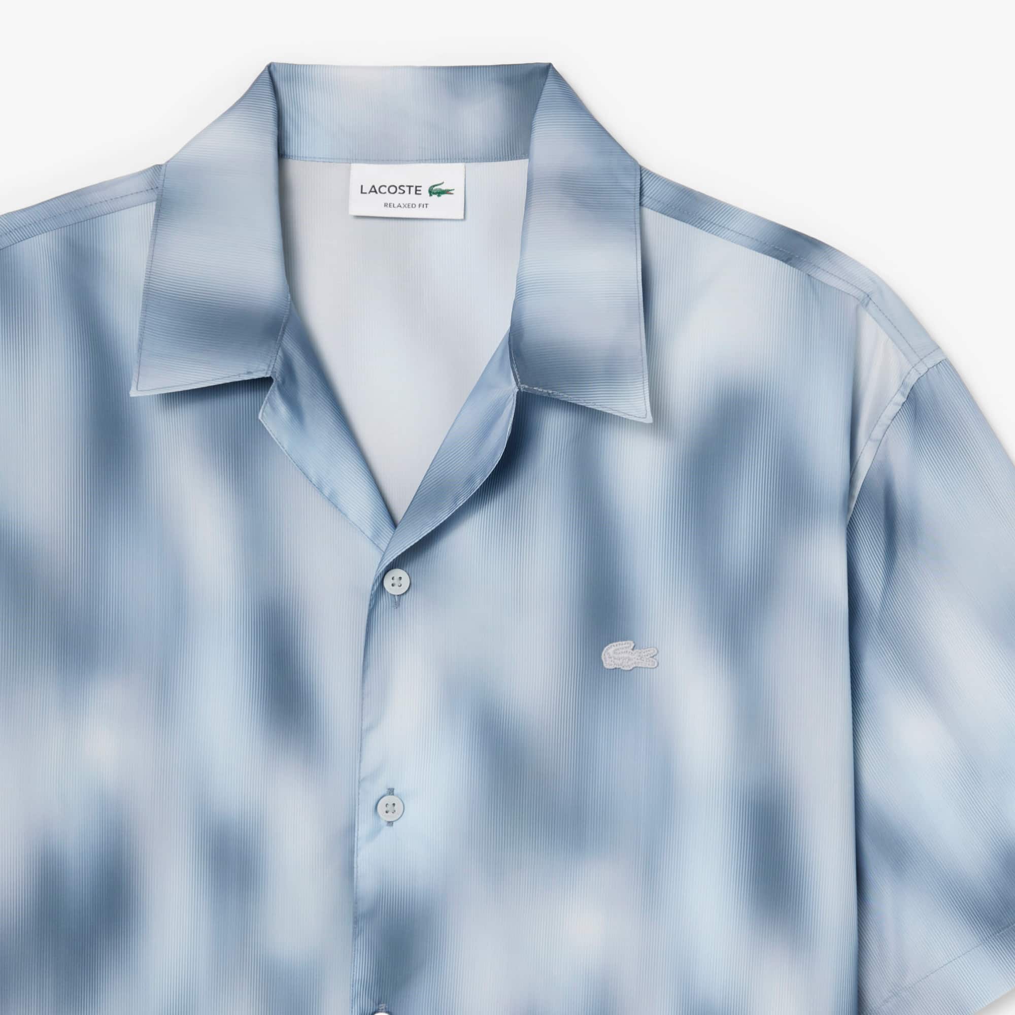 Relaxed Fit Short Sleeved Printed Shirt