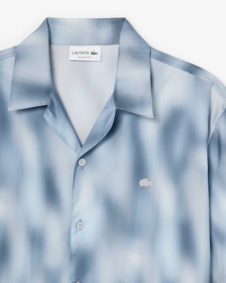 Relaxed Fit Short Sleeved Printed Shirt