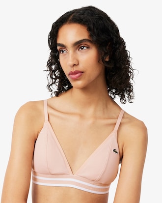 Brassi&egrave;re triangle coton c&ocirc;tel&eacute;