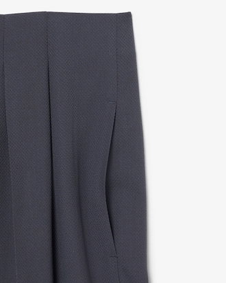 Runway Straight Fit Tailored Jacquard Pants