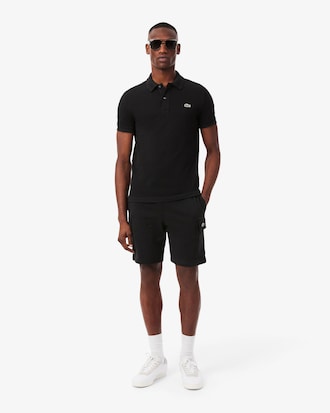 Men's Cotton Fleece Cargo Shorts