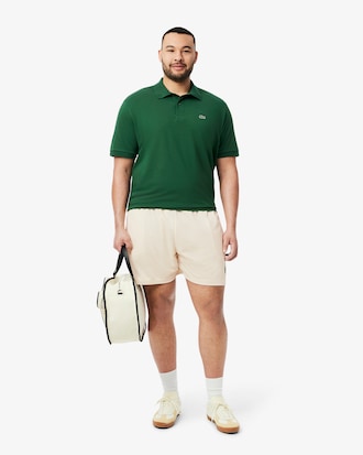 Men's Graphic Print Mesh Shorts