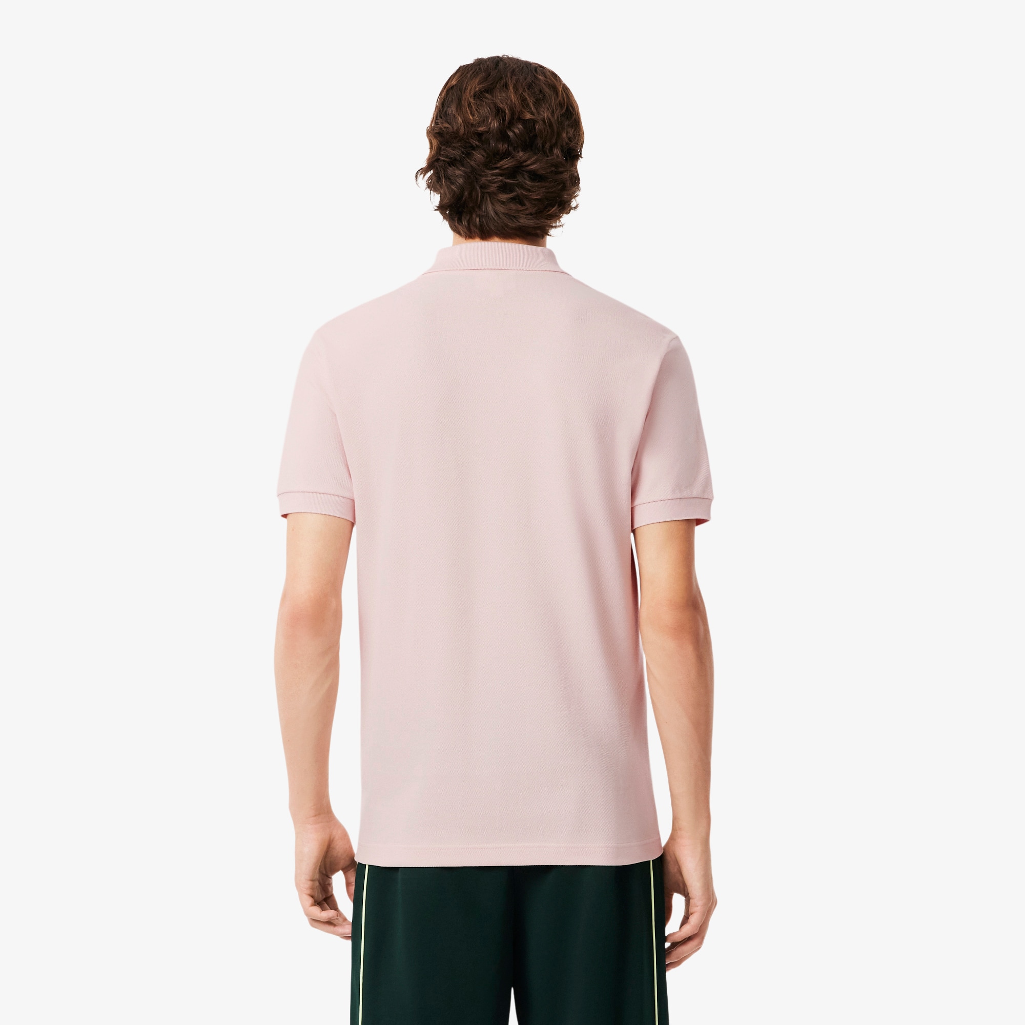 Men's Classic Fit Embroidery Detail Piqué Polo