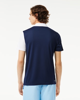 Men's Regular Fit Recycled Knit Tennis Polo