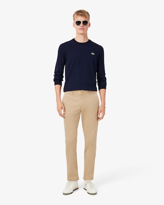 Slim Fit Cotton Chino Pants