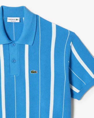 Men's Relaxed Fit Cotton Polo Sweater