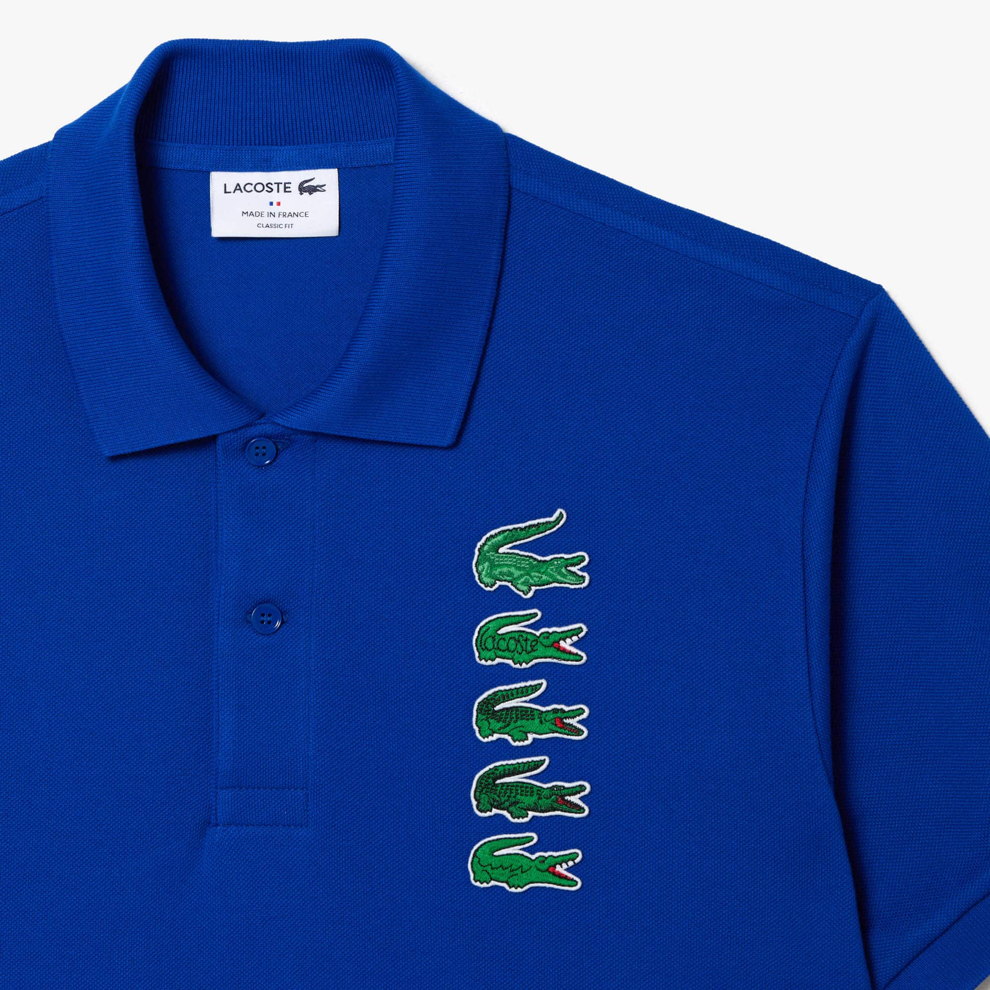 Men's Croc Badge Piqué Polo - Polo Shirts - New In 2026 | Lacoste
