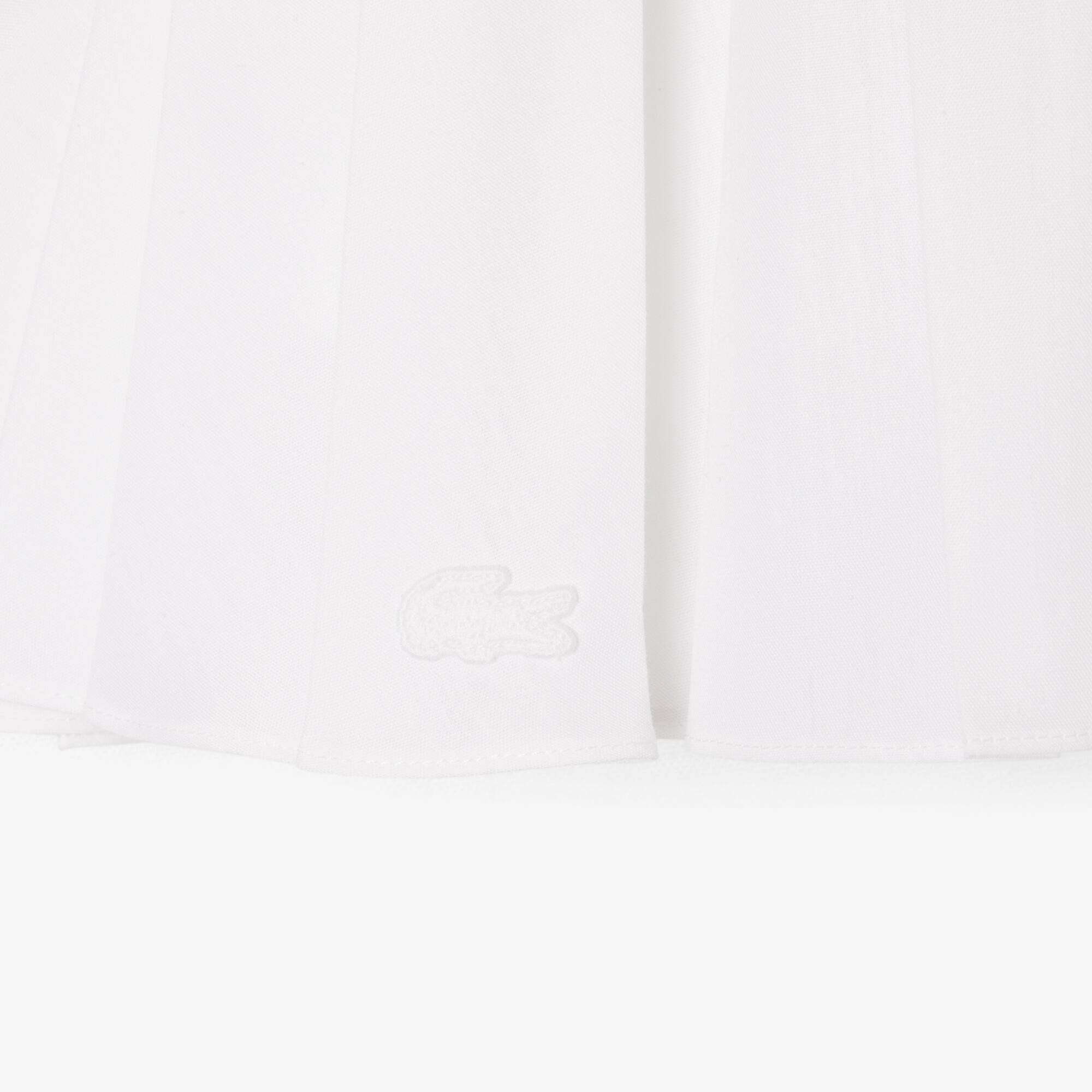 Runway Short Pleated Poplin Shorts
