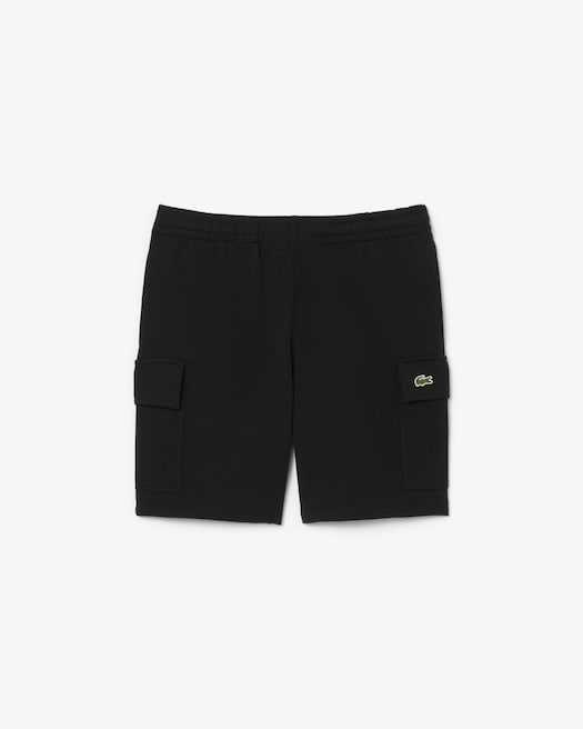 Men's Cotton Fleece Cargo Shorts