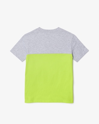 Playera de algod&oacute;n con Color Block para ni&ntilde;os