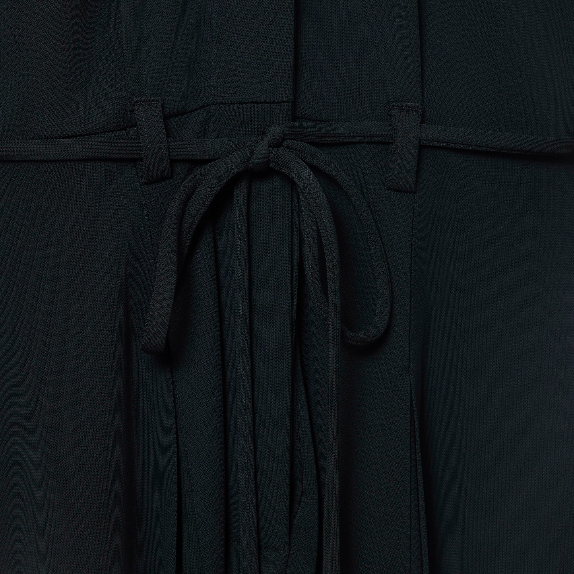 Runway Pleated Polo Maxi Dress