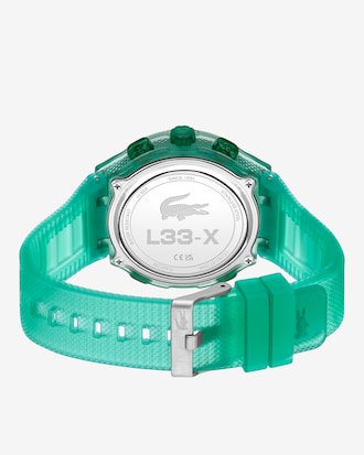 LC33 Analog and Digital Silicone Watch