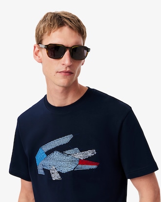 Men's Heavy Cotton Crocodile Graphic T-Shirt