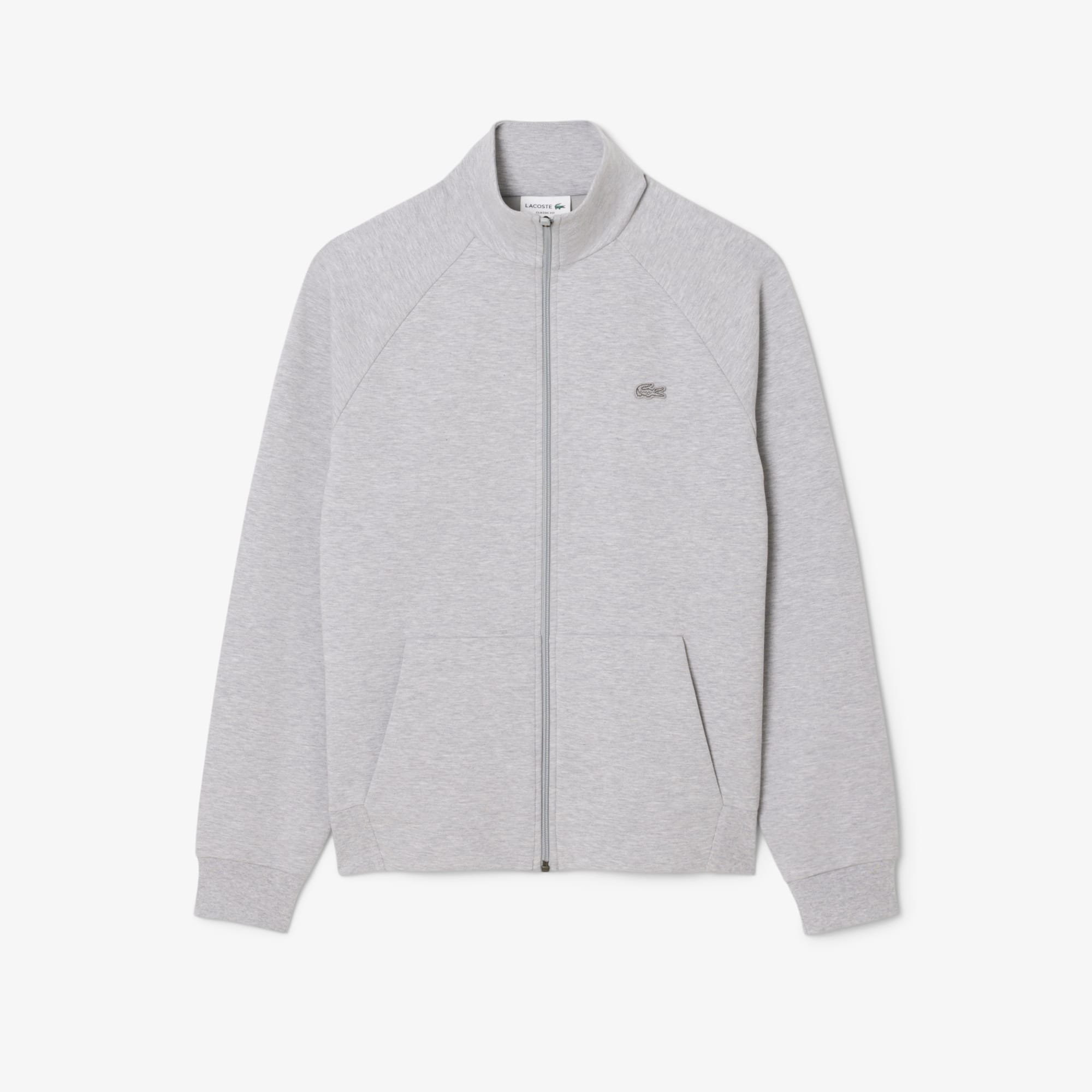 Men's Double Faced Jersey Zip-Up Sweatshirt - Sweaters