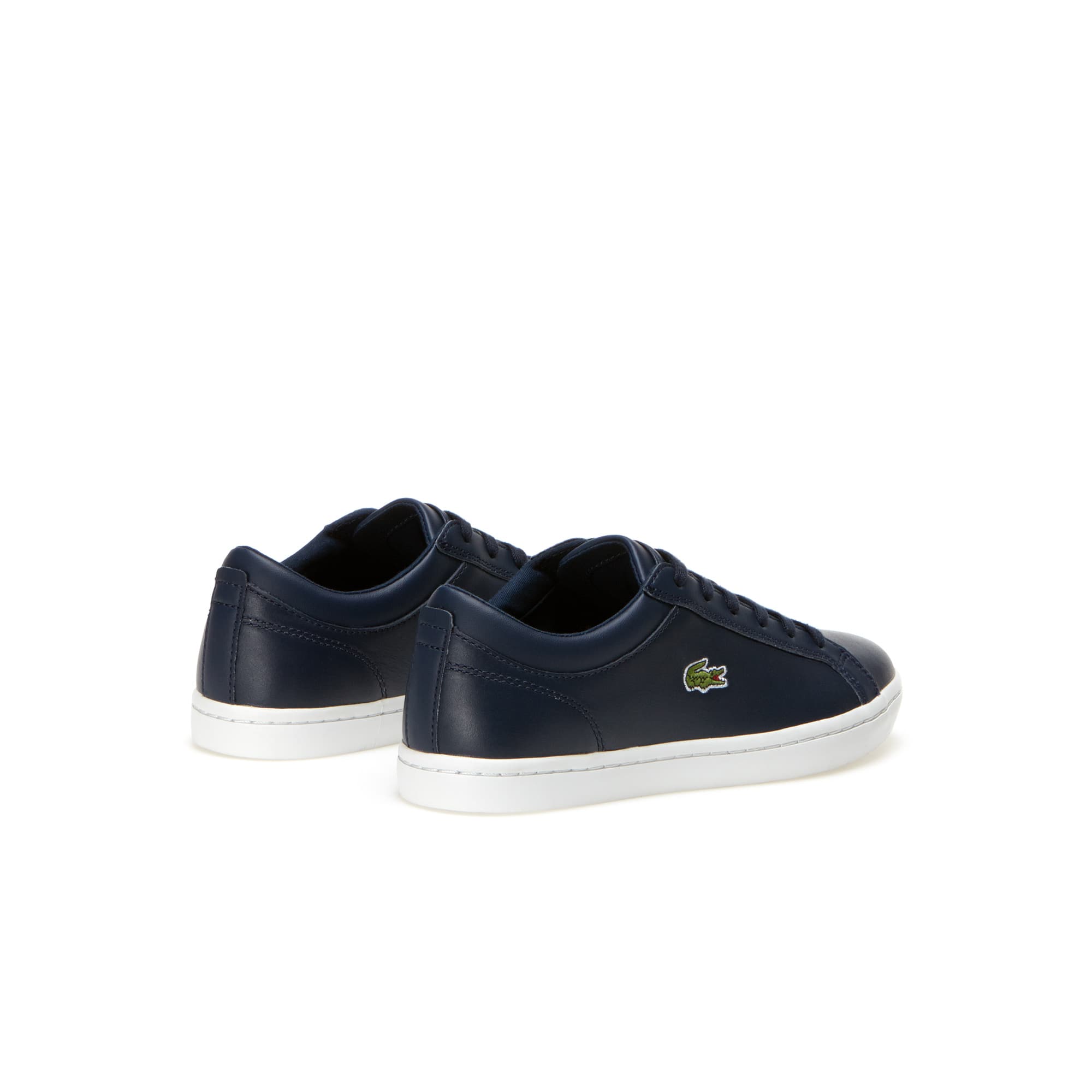 Women's Straightset Leather Sneakers | LACOSTE