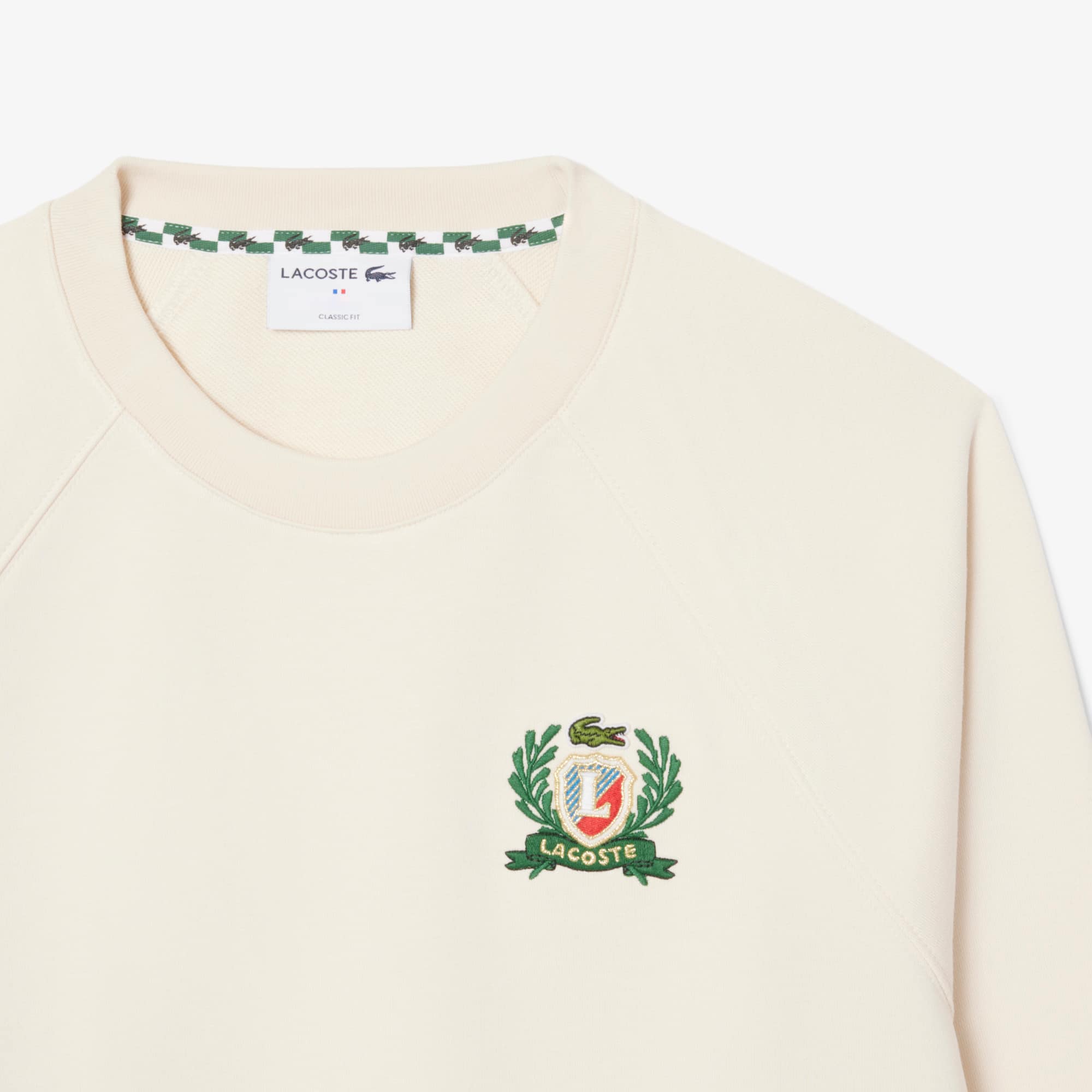 Men's Made In France Embroidered Shield Sweatshirt - Sweaters