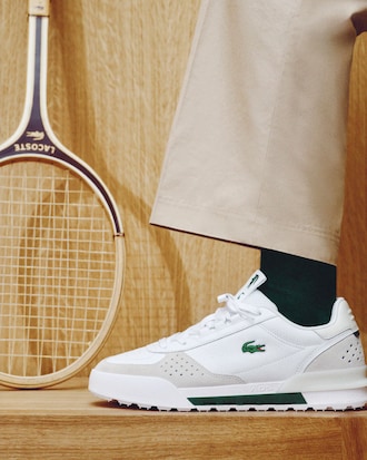 Men&rsquo;s Slam Break Leather Sneakers