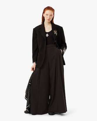 Women's Runway High Waist Pleated Pants