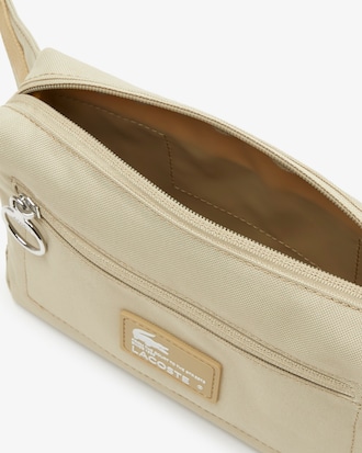 Sac banane unisexe Lacoste en fibres recycl&eacute;es