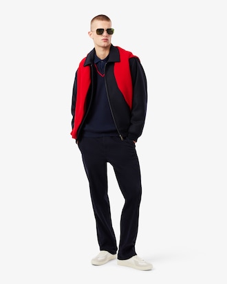 Men's Archive Edition Striped V-Neck Sweater