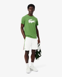 Men's Lightweight Colorblock Stripe Tennis Shorts