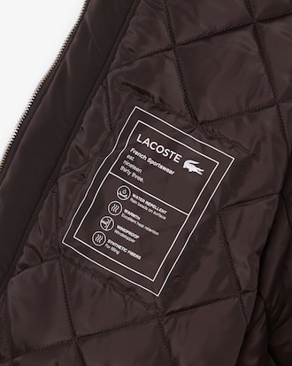 Men's Water-Repellent Aviator Badge Jacket