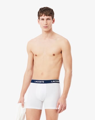 Paquete De 3 B&oacute;xers De Algod&oacute;n El&aacute;stico Para Hombre
