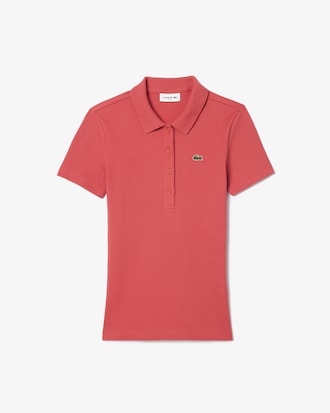 Polo  Slim Fit L.12.D De Algod&oacute;n Acanalado Para Mujer