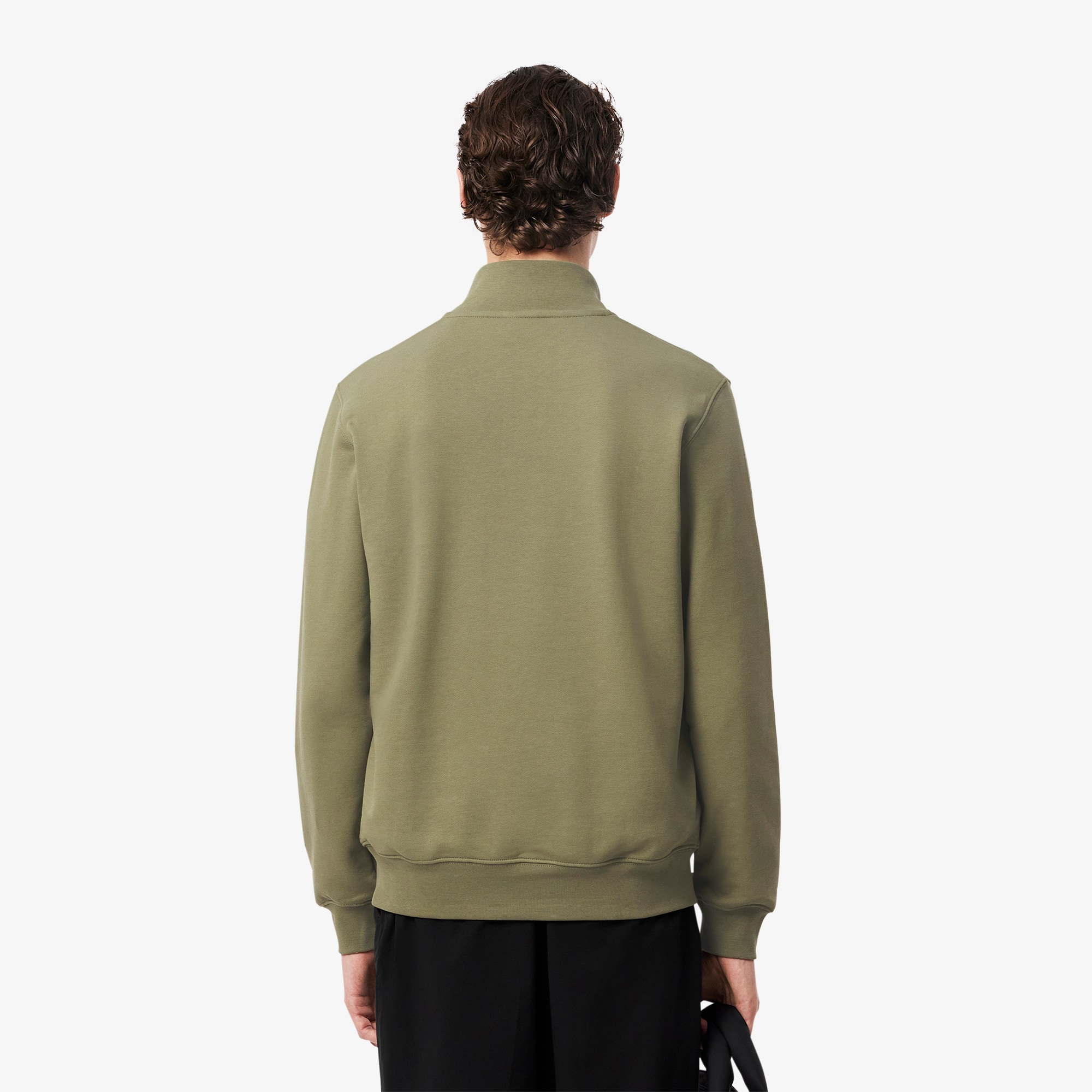 グリーン Le Sweatshirt A Bandes スウェットシャツ Vtg Adidas Equipment 1/4 Zip Retro Sweatshirt Black & Green