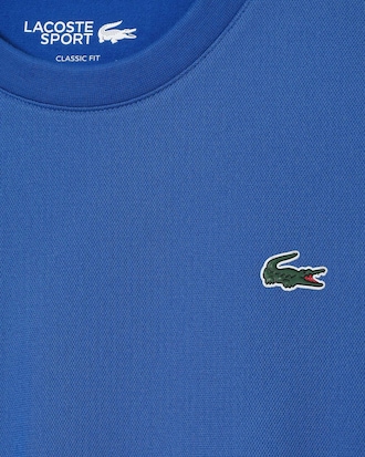 Sweatshirt homme technique Tennis Lacoste SPORT avec imprim&eacute;s