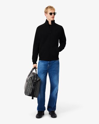 Men's Double Faced Jersey Zip-Up Sweatshirt