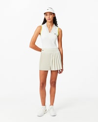 Women's Pleated Lined Tennis Shorts