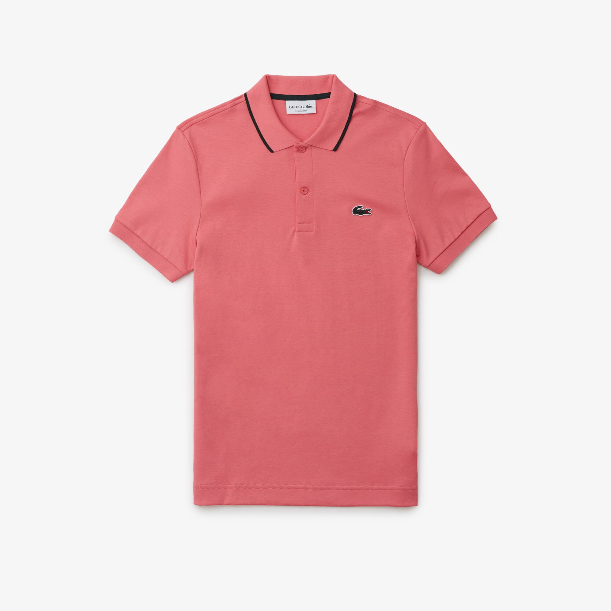 Men's Regular Fit Contrast Collar Polo - Polo Shirts - New In 2026