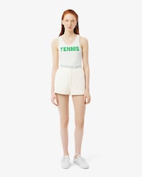 Women's Runway Wool Tennis Shorts