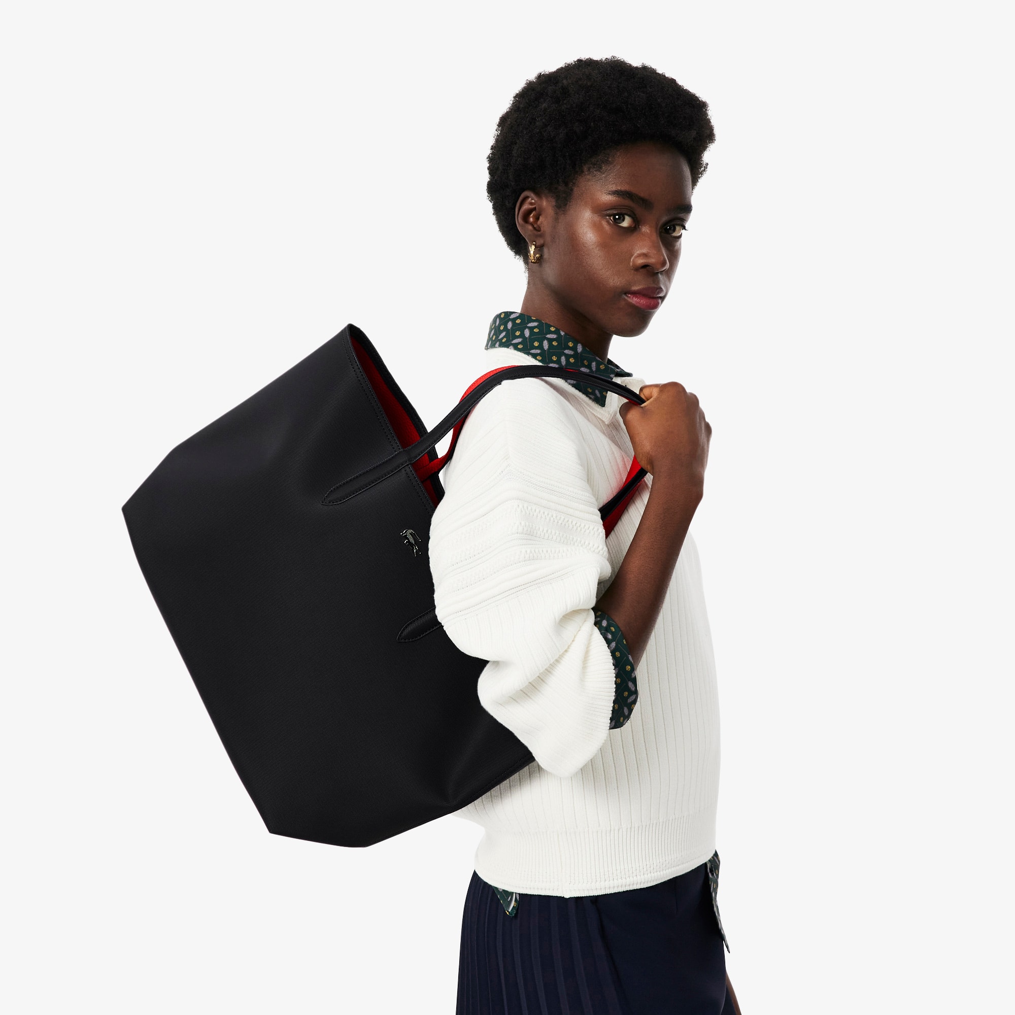 Anna Reversible Tote & Pouch - Bags - New In 2026 | Lacoste