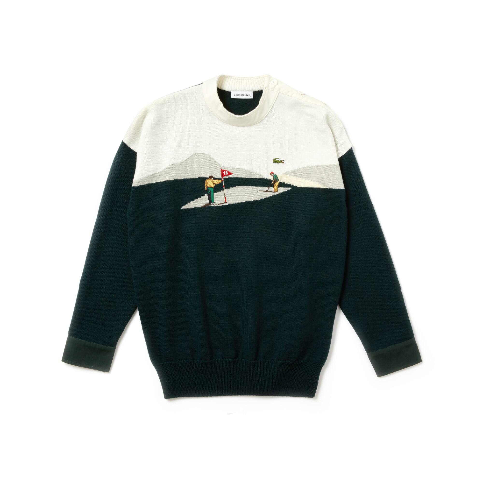 Women's Fashion Show Embroidered Wool Knit Sweater