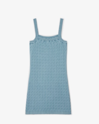 Women's Wash Effect Cable Knit Dress