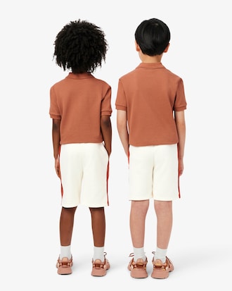 Shorts de tela con Color Block para ni&ntilde;os