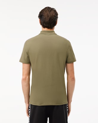 Men's Regular Fit Stretch Mini Piqué Polo