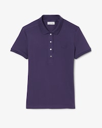 Women's L.12.D Slim Fit Stretch Mini Piqu&eacute; Polo