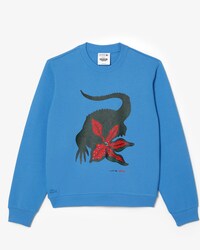 Women&rsquo;s Lacoste x Netflix Loose Fit Organic Cotton Fleece Sweatshirt