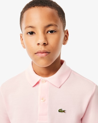 Polo de piqué de manga larga