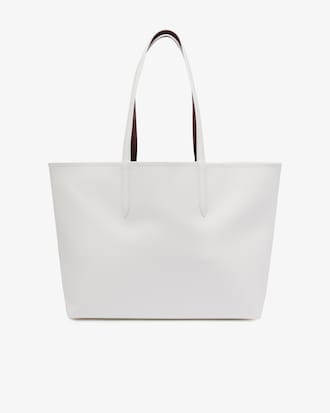 Bolso tote reversible de lona recubierta