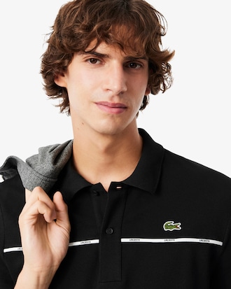 Men's Regular Fit Logo Trim L.12.12 Polo
