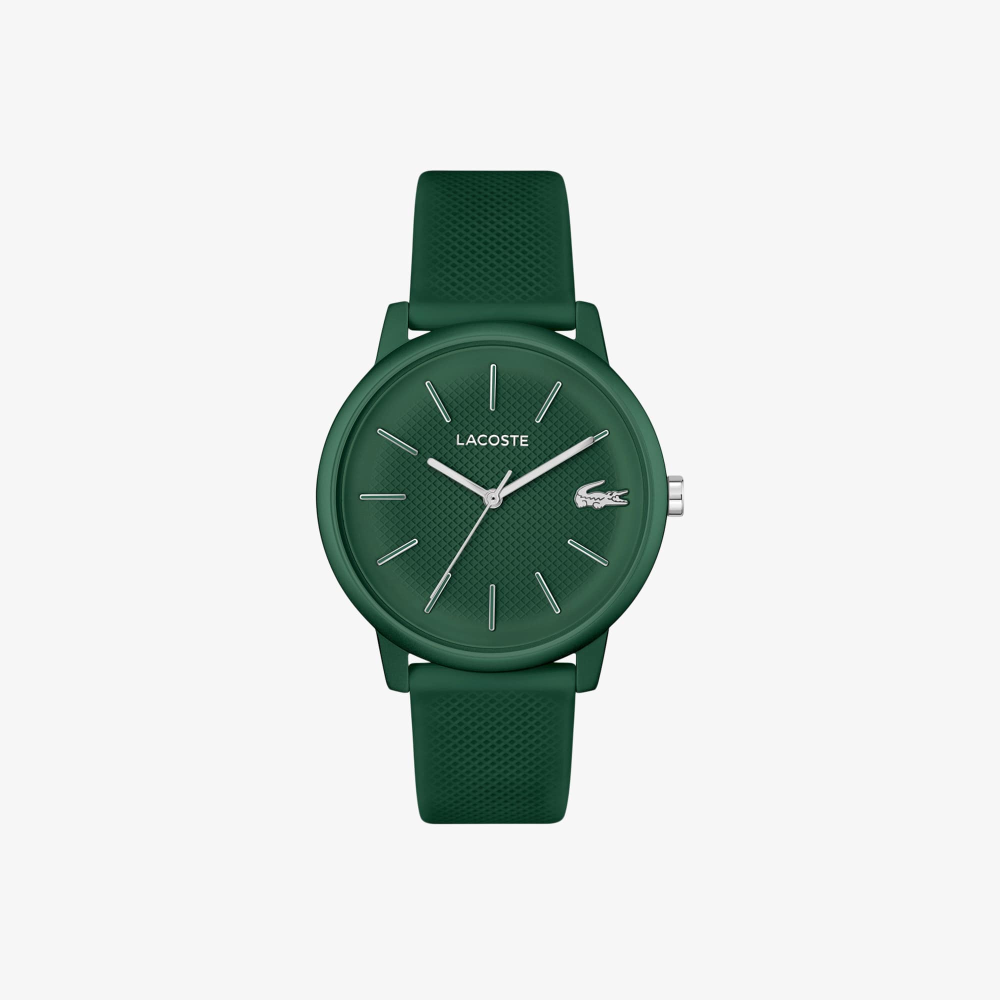 Lacoste.12.12 Move 3 Hands Watch Khaki Silicone