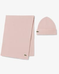 Unisex Wool Scarf & Beanie Gift Set