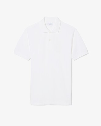 Classic Fit Embroidery Detail Petit Piqu&eacute; Polo Shirt