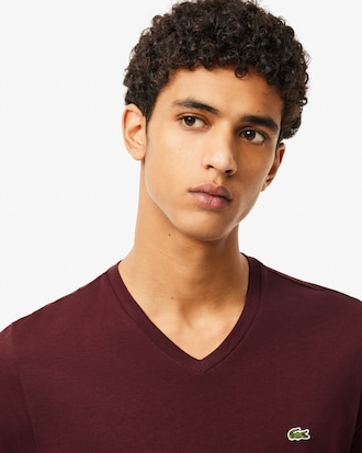 Men's Lightweight Pima Cotton V-Neck T-Shirt
