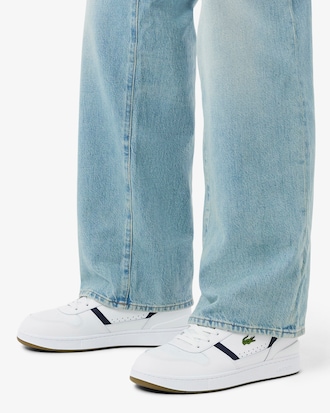 Men's T-Clip Set Leather Sneakers