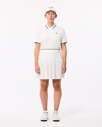 Women's Elastic Waist Pleated Skirt